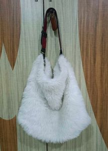 Fluffy Hobo Bag