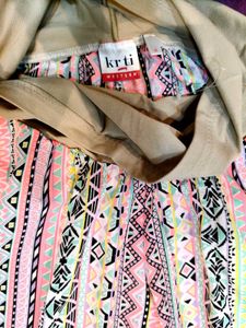 Patterned Maternity Pants
