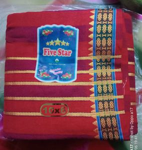 Five Star Brand New Pure Cotton Dhoti Jode
