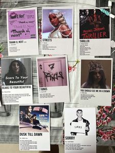 Album Wall Decor Cards