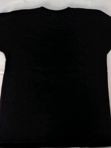 A Black Coloured T Shirt