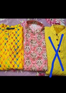 Kids Ethnic Kurtas (Set of 2)