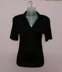 M&S Women's V Neck Top/Tshirt