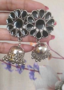 Combo Of 6 Oxidised Earrings