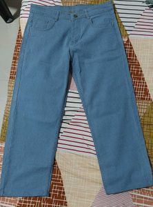 Light Blue Denim Jeans baggy unisex