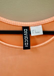 Peach Bodycon Dress