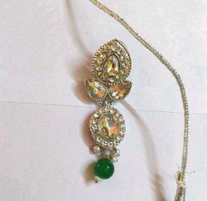 Silver Plated Austrian Diamond Stone Jewellery Set