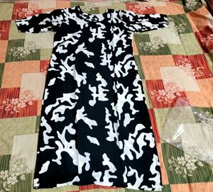 Abstract Print Dress