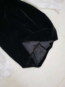 Black Korean Mini Dress