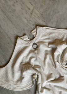 White patterned top