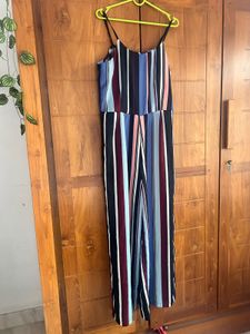 Striped Jumpsuit