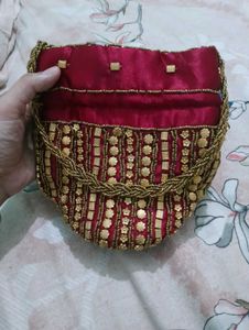 Embroidered Pouch
