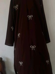 Bow Abaya With Hijab