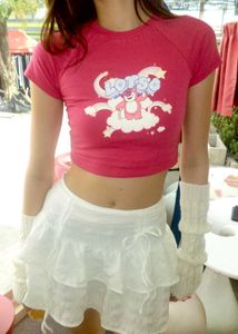 bonker Pink Lotso Crop Top