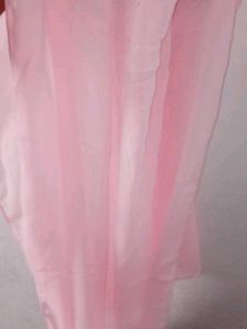 Pink Sequin Embellished Mini Shararat Set