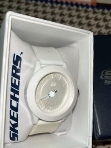 Skechers White Watch 100% Original