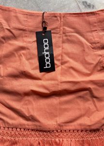 Coral Tassel Skirt