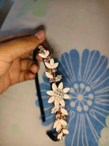 Sparkly Black Headband