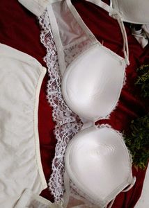 White Lace Bra &amp; Panty Set