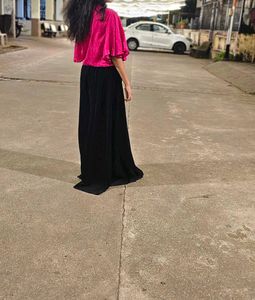 A Pink Ethnic Jacket With Shibori Print