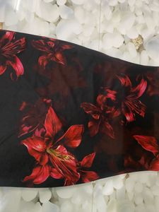 Floral Bodycon Midi Dress