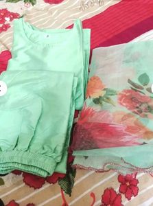 Floral Print Kurta Set