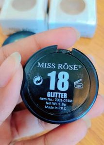 Miss Rose Glitter Eyeshadow Duo