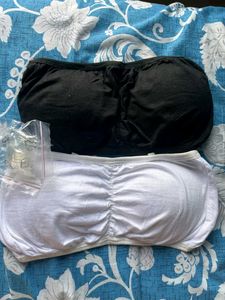 Combo Of 2 Bra - Black And White