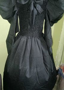Black Bow Tie Dress