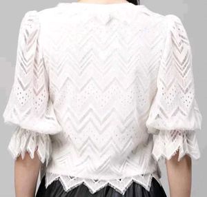 White Net Top!!