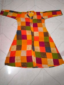 Colorful Patchwork Tunic Kurti ✨