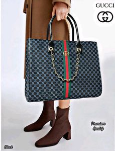 GUCCI PREMIUM QUALITY TOTE N LAPTOP BAG 2 IN 1
