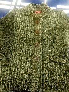 Cozy Knitted Button-Down Cardigan