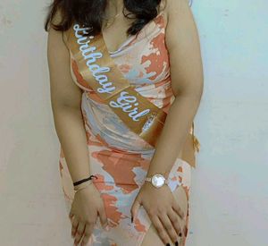 Patterned Sleeveless Dress