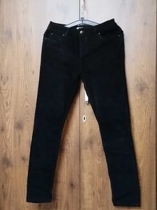 Women CORDUROY Black Pant