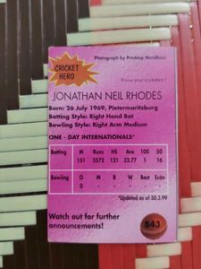 Cricket Trading Cards
