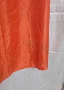 ,🏵️Orange Silky suit