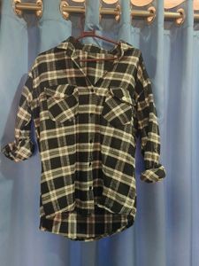 Black Top Also Style As Oversized Jacket