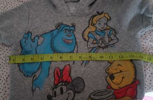 Disney Girls Hooded &amp; Green Dress Combo