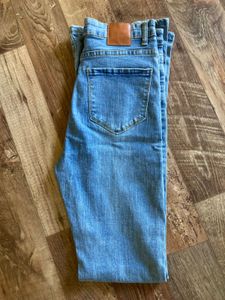 Light Wash Flared Jeans