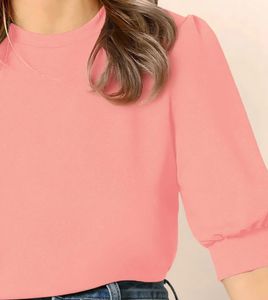 Puff Sleeves Women Top