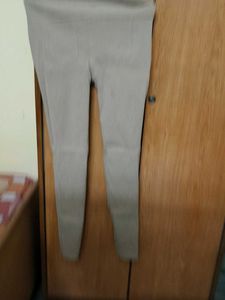 Beige Stretch Pants