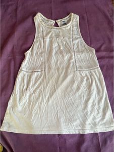 Old Navy White Sleeveless Top