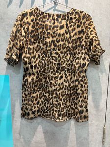 Leopard Print Top