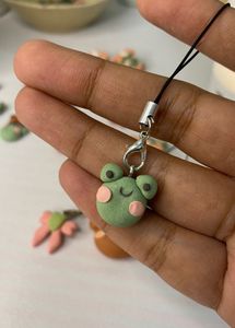 Set of 3 clay charms