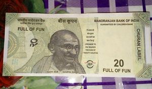 10 Piece Fake Twenty Rupees Notes 💵.