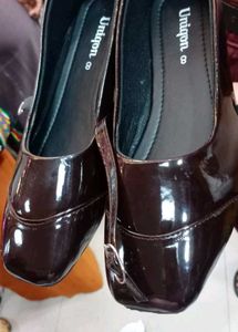 Coffee Brown Marry Jane Flats
