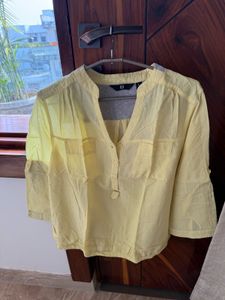 Yellow Casual Shirt