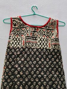 Ethnic Print Maxi Dress