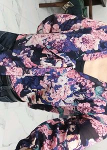 Floral Sheer Blouse
